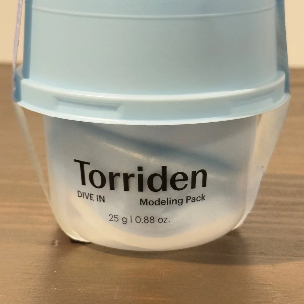 Torriden Dive In Modeling Pack Hyaluronic Acid Hydrating Mask 25g Vegan Korea